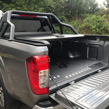 Black Short Arm Roll Sports Bar for the Nissan Navara NP300 2015+ -  - sold by Direct4x4
