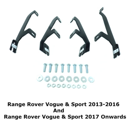 Black Raptor Side Steps Running Boards for Range Rover Vogue 2013-2022 (L405) -  - sold by Direct4x4