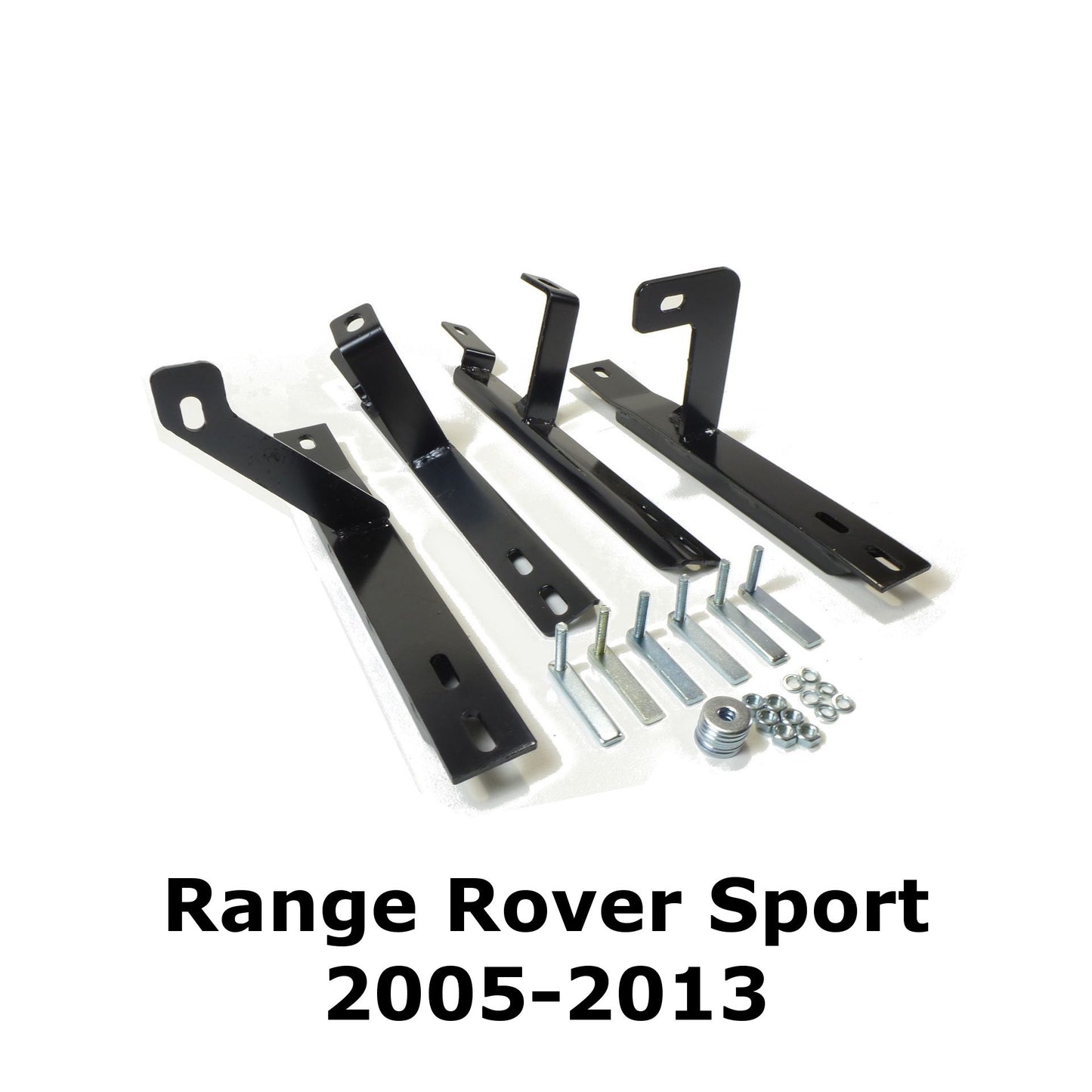 Black Raptor Side Steps Running Boards for Range Rover Sport 2005-2013 (L320) -  - sold by Direct4x4