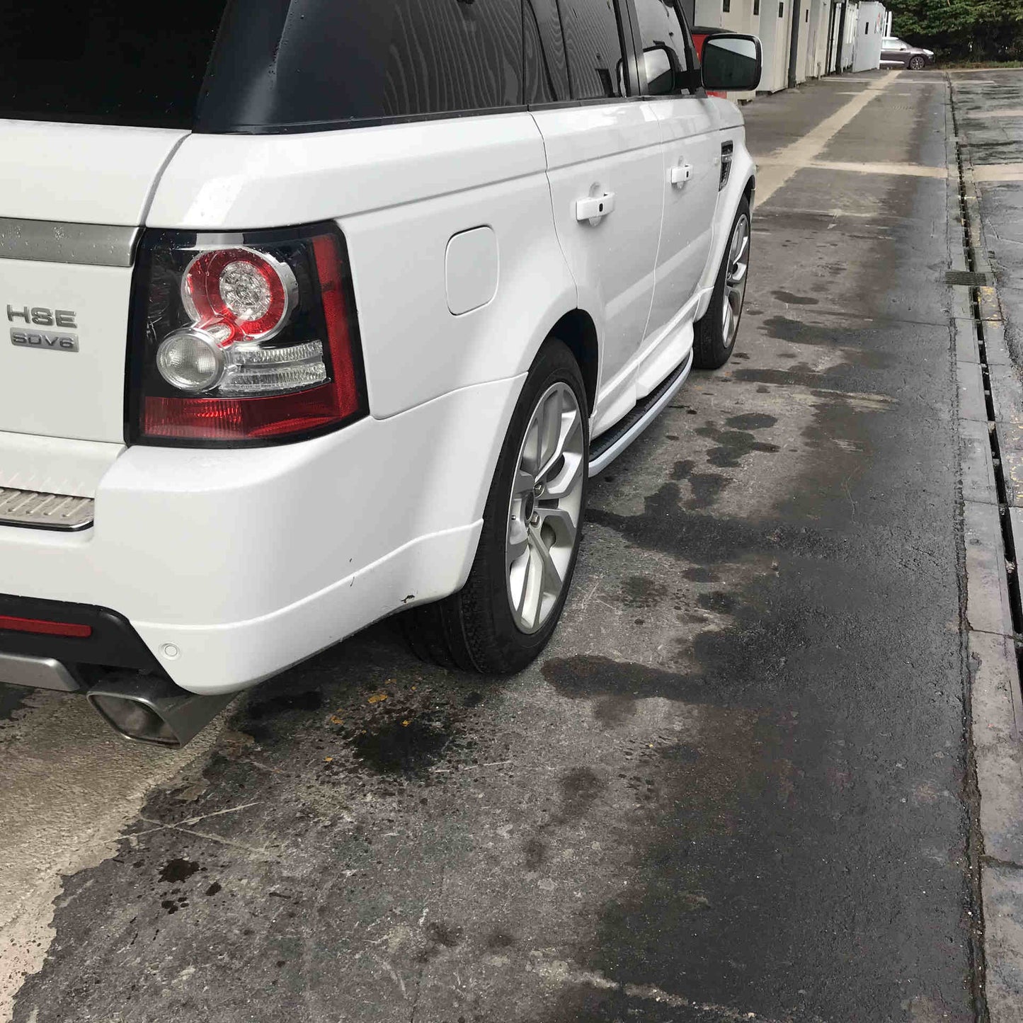 Black & Silver OE Style Side Steps Running Boards Range Rover Sport 05-13 (L320) -  - sold by Direct4x4