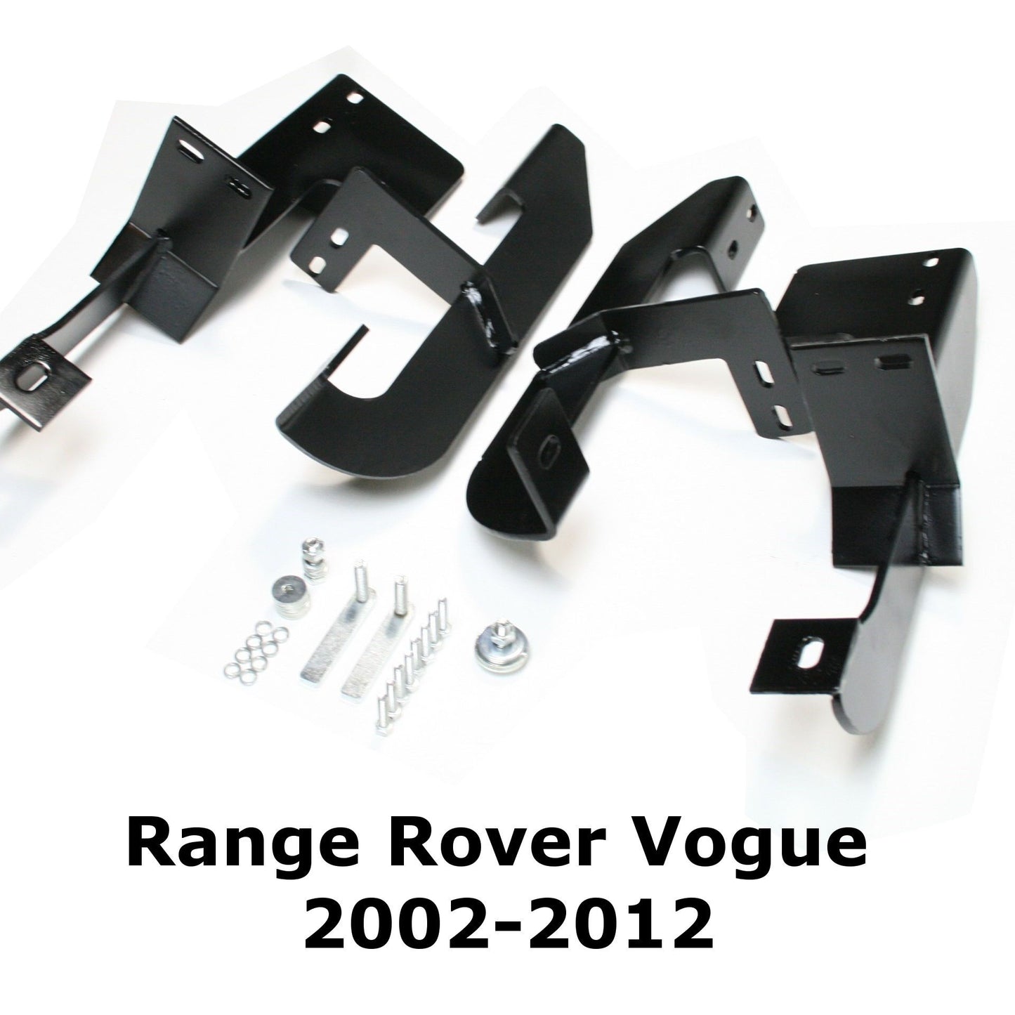 Black Raptor Side Steps Running Boards for Range Rover Vogue 2002-2012 (L322) -  - sold by Direct4x4