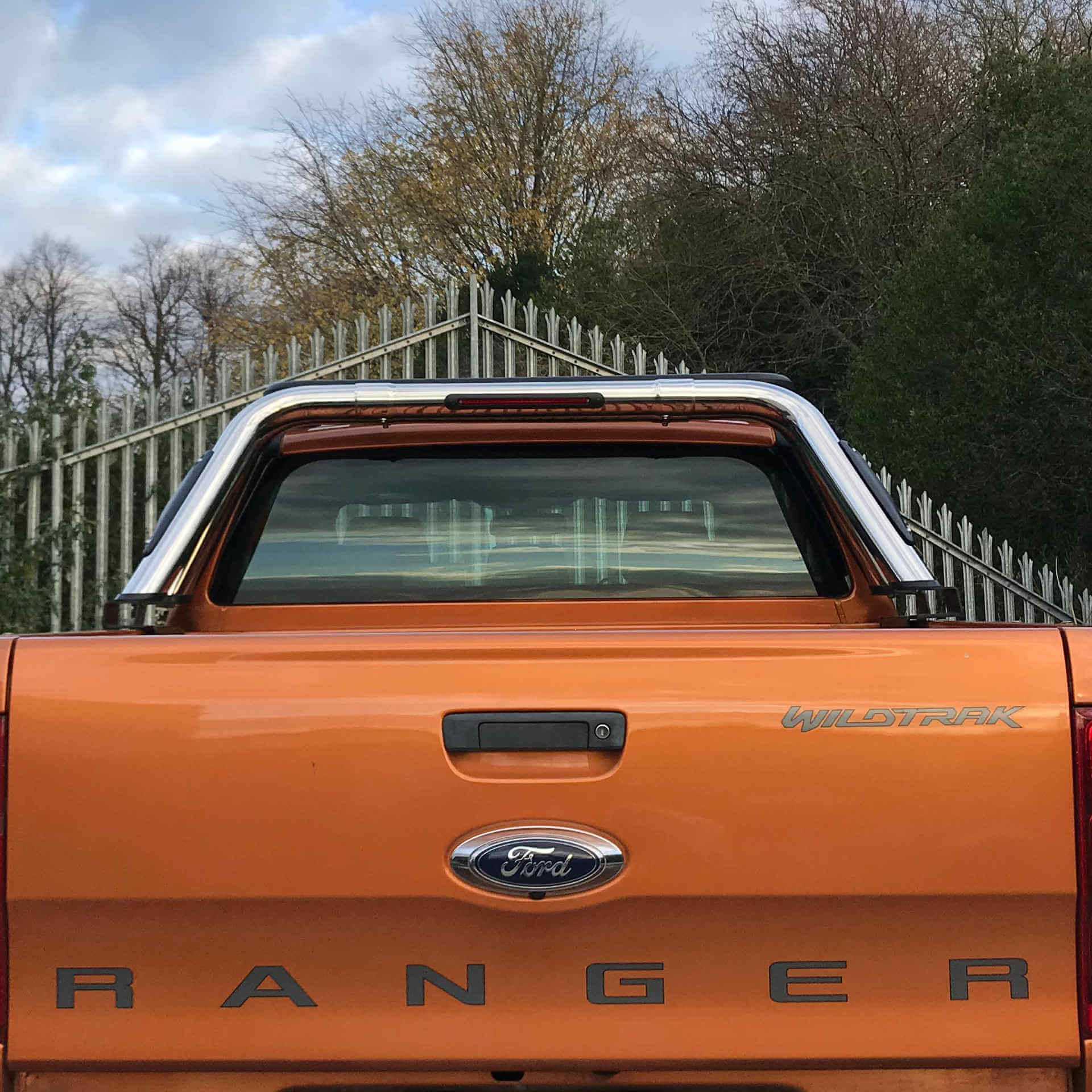 Stainless Steel Side Infill Roll Sports Bar for Ford Ranger 2012+ -  - sold by Direct4x4
