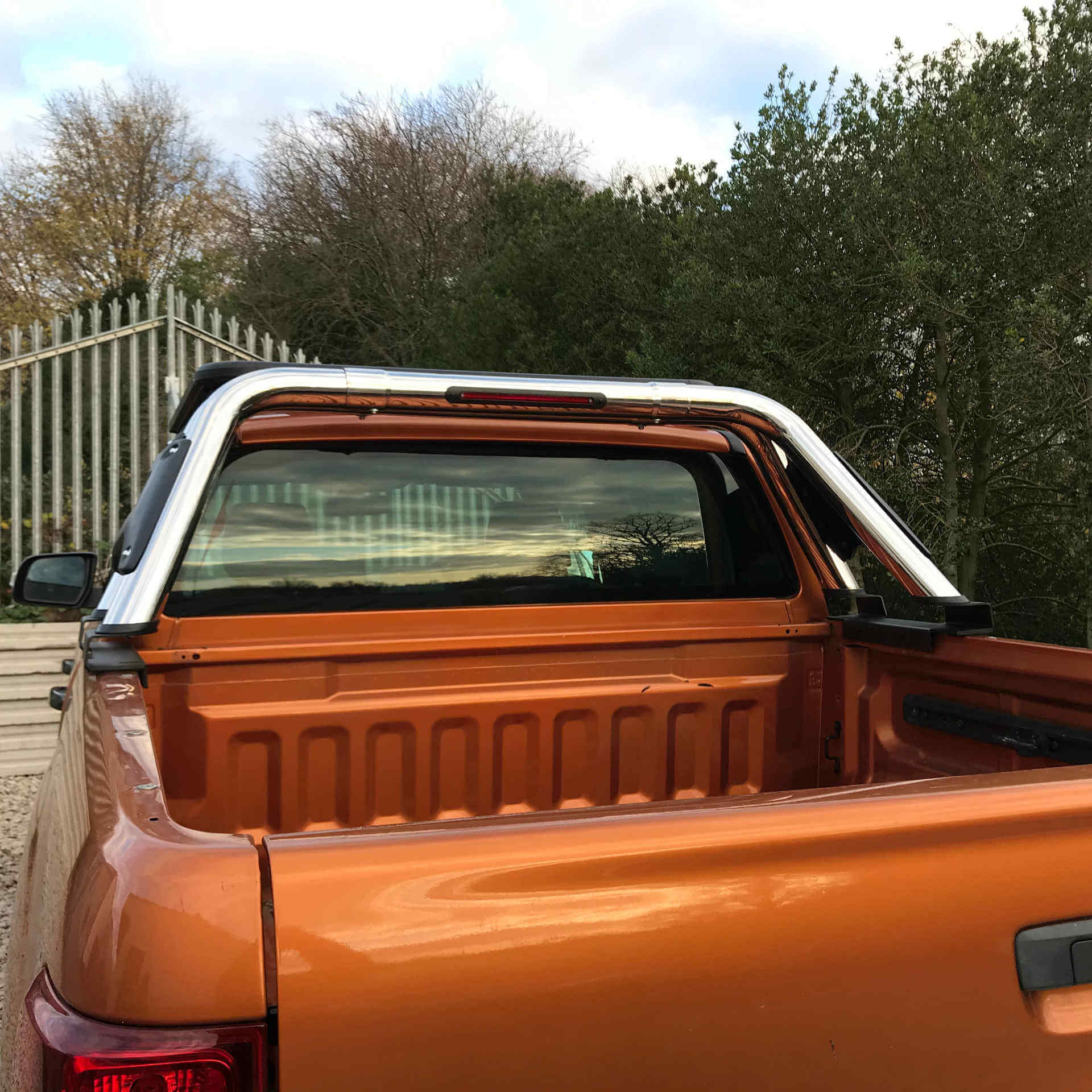 Stainless Steel Side Infill Roll Sports Bar for Ford Ranger -  - sold by Direct4x4