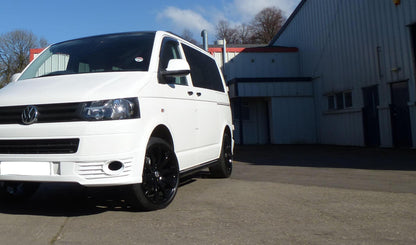 Black Powder Coated OE Style SUS201 S/Steel Side Bars for VW Transporter T5 SWB -  - sold by Direct4x4